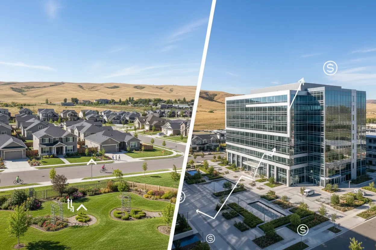 Residential vs. Commercial: Choosing Your Treasure Valley Investment